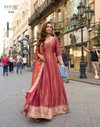 Kusum By Sayuri Viscose Jacquard Silk Online Gown With Dupatta Wholesale
